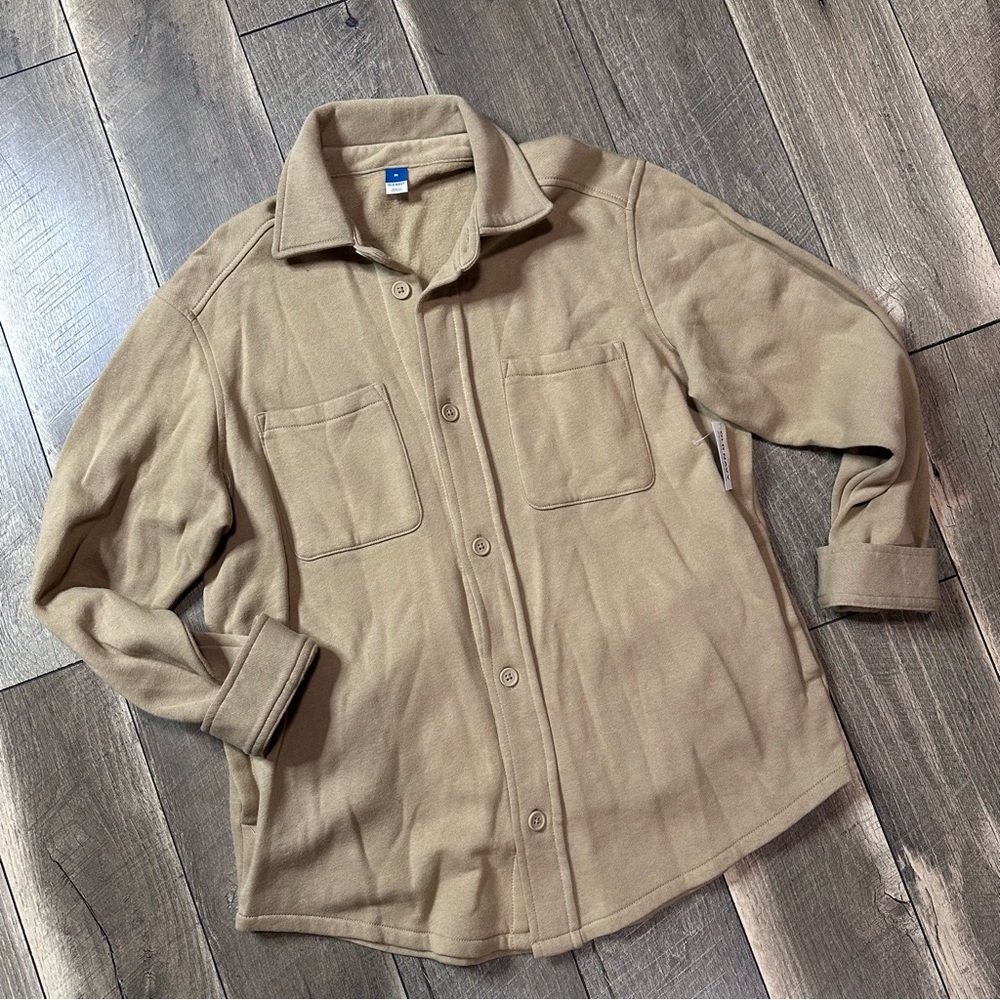 Old Navy Midweight Button Down NWT - image 1